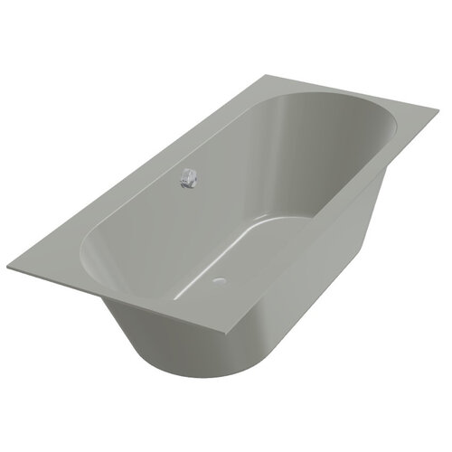 Ligbad Beterbad Xenz Madeira 170x75 cm Inclusief Badpoten Cement 