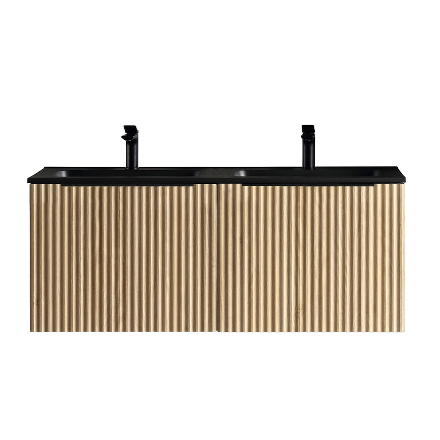 Onderkast BWS Bella Met 2 Laden 2 Uitsparingen 120x45 cm Naturel Eik