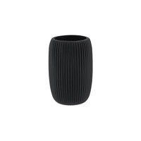 Beker Haceka Ribbel Zwart