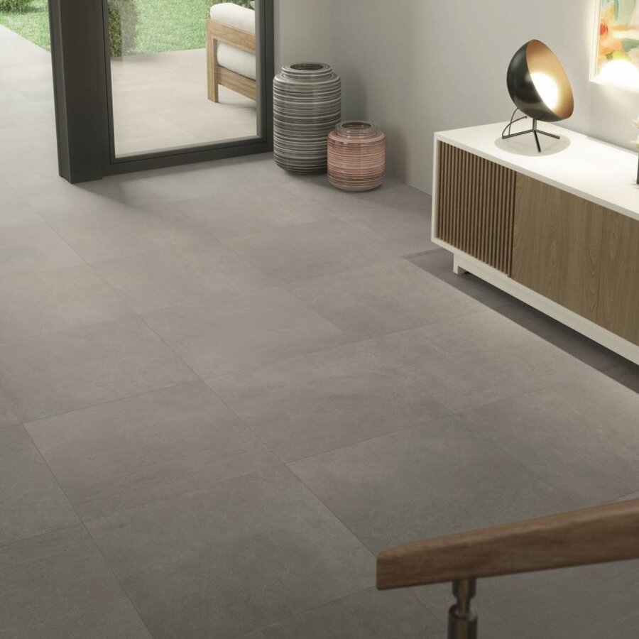 Vloertegel Logan Cenere 90x90cm (prijs per m2)