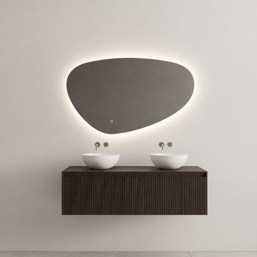 Onderkast Gliss Design Timotheus 120 CM Incl. Topplaat Charcoal