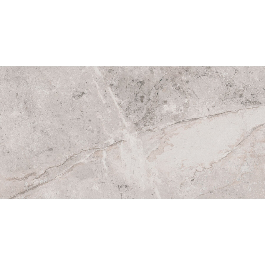 Vloertegel Pamesa Erding Silver 30x60 cm Gerectificeerd Mat Grijs (Prijs Per M2)