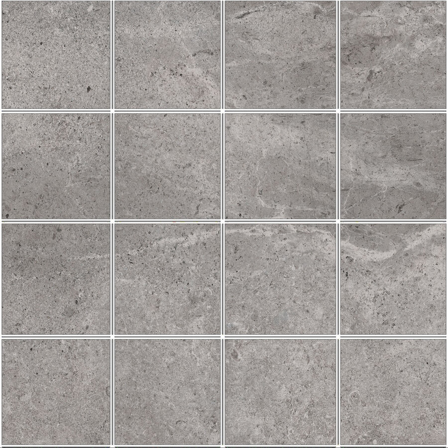 Mozaiek Pamesa Erding Grey 30x30 cm Gerectificeerd Mat Grijs (Prijs Per M2)
