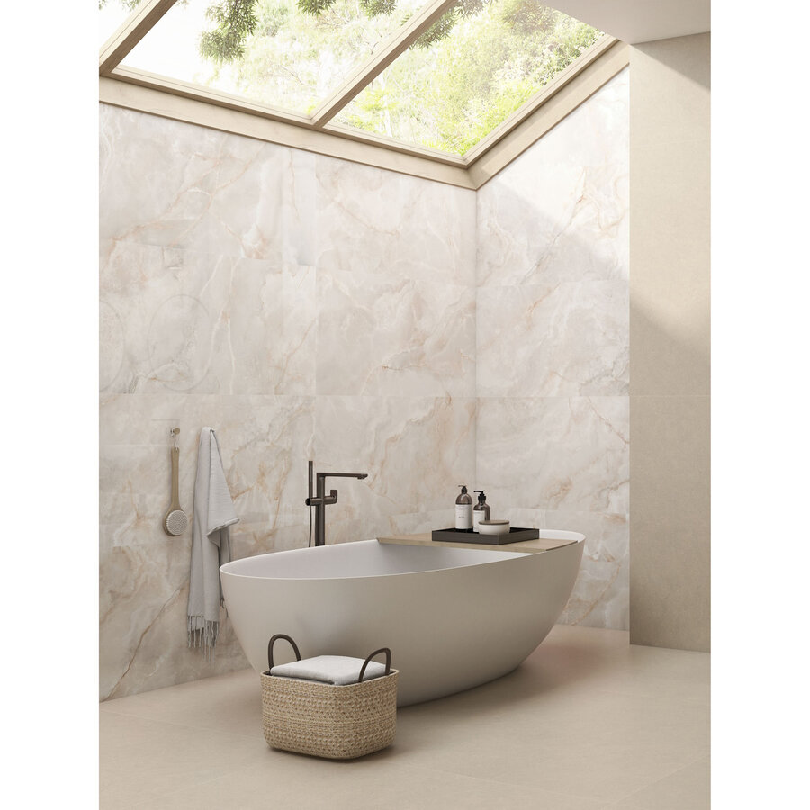 Vloertegel Pamesa Lux Noor Peach 60x120 cm Gepolijst Roze (Prijs Per M2)