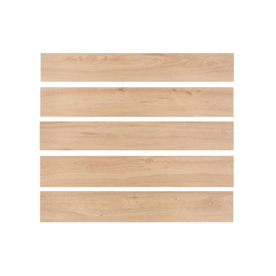 Vloertegel Marazzi Actually 14,5x90 cm Mat Bruin (Prijs Per M2)