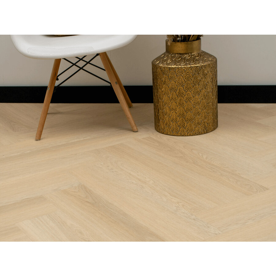 Plak PVC EKO Herringbone collection 12,2 x 61 x 0,25 cm Visgraat Tiber (Prijs Per M2)