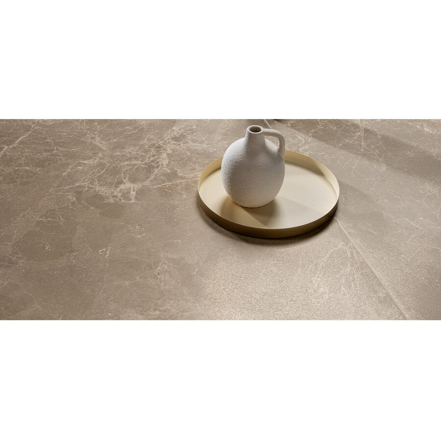 Vloertegel Verde Cosmopolitan 120x120 cm Stonelook Mat Donkergrijs (Prijs Per M2)