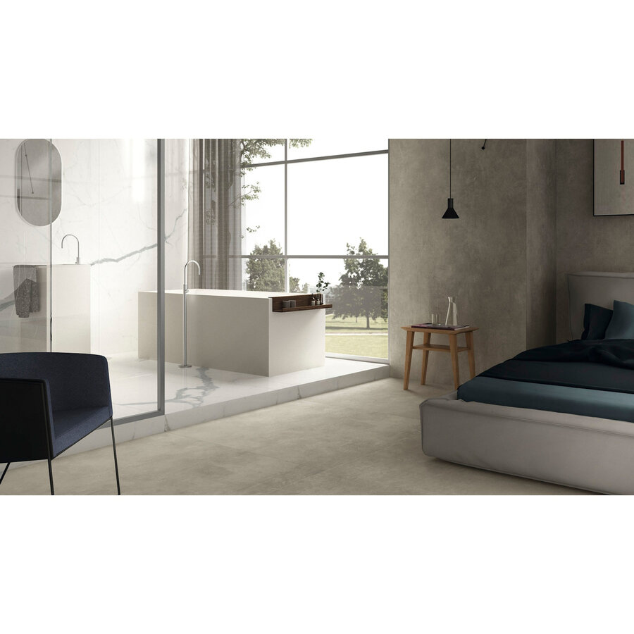 Vloertegel Porcelaingres Urban Slab 120x270 cm Mat Grijs (Prijs Per M2)