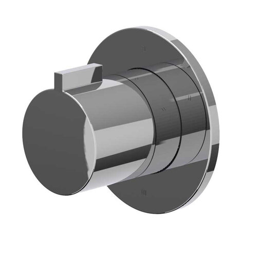 Afbouwdeel IVY Pact 3-Weg Stop-Omstel Symmetry Met Rond Rozet Chroom 
