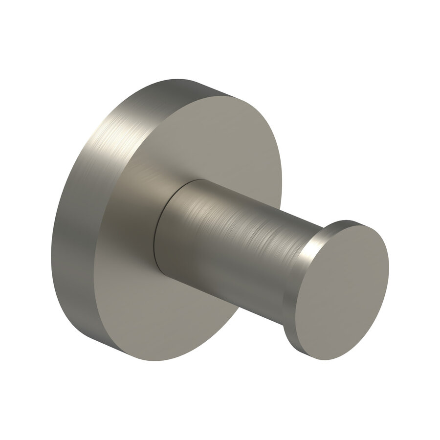 Grote Handdoekhaak IVY Geborsteld Nickel PVD