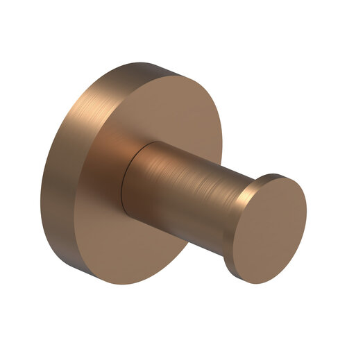 Grote Handdoekhaak IVY Geborsteld Mat Koper PVD 