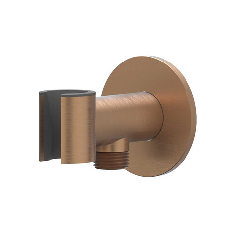 Wandsteun IVY Met Geintegreerde Wateruitlaat 1/2 RVS316 Geborsteld Mat Koper PVD 