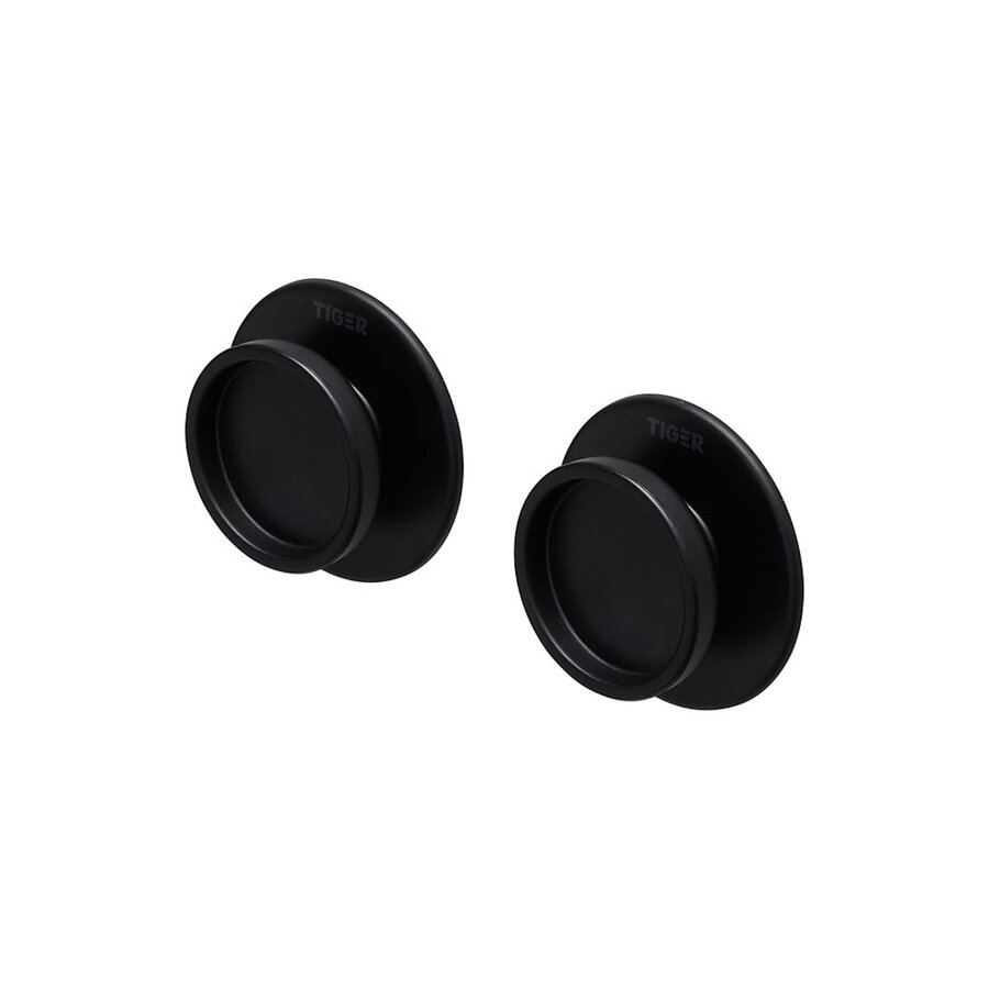 Handdoekhaak Tiger Tess Zwart (2 stuks)