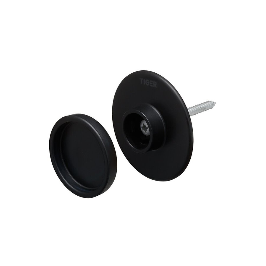 Handdoekhaak Tiger Tess Zwart (2 stuks)