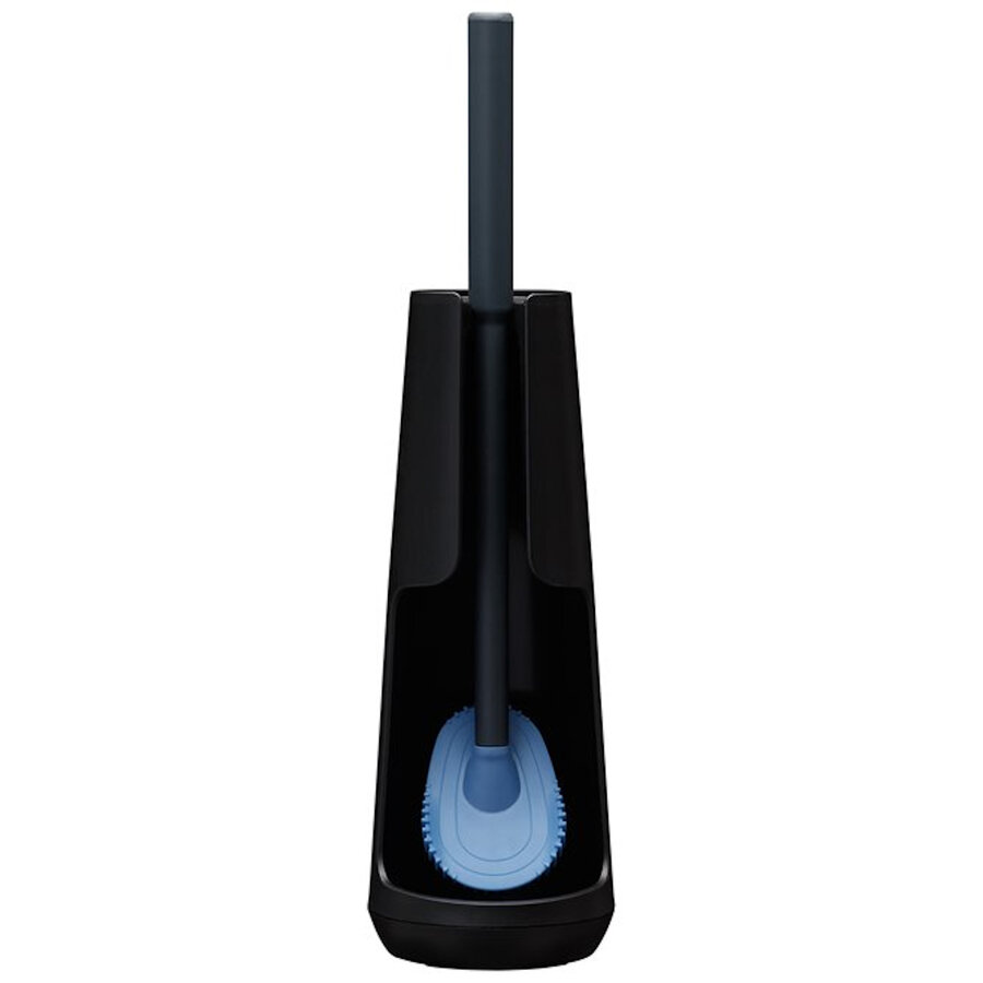 Toiletborstelhouder Tiger Tess Vrijstaand Met Swoop Borstel Flexibel Zwart - Antraciet