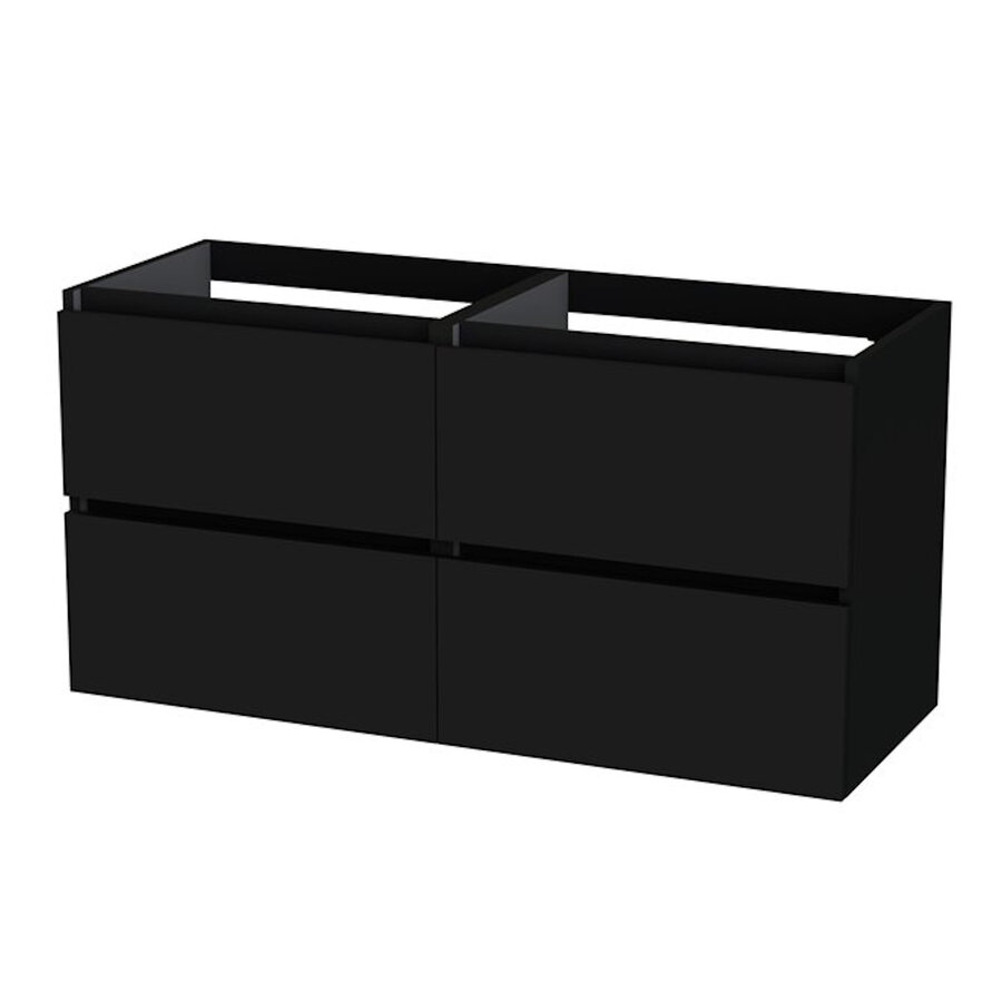 Wastafelonderkast Tiger Loft 120 cm Mat Zwart