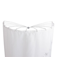 Douchegordijnstangset Sealskin Umbrella Chroom