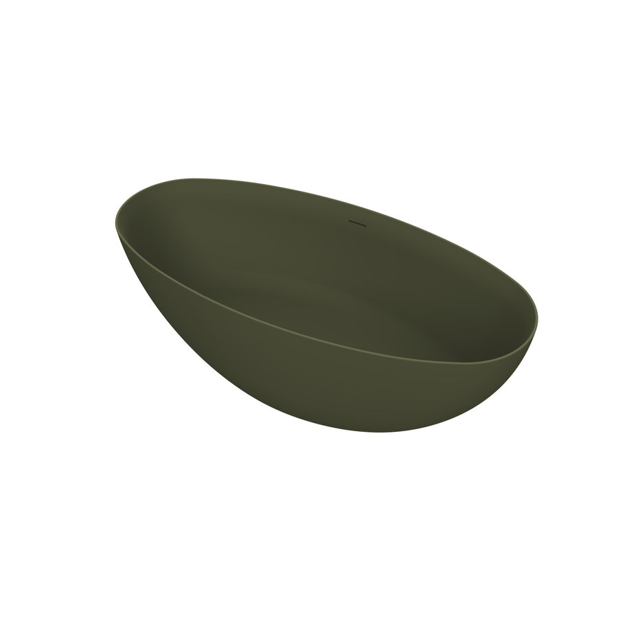 Vrijstaand Ligbad Arcqua Ica 170x80 Mat Groen