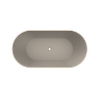 Vrijstaand Ligbad Arcqua Cusco 175x85x55 cm Mat Klei