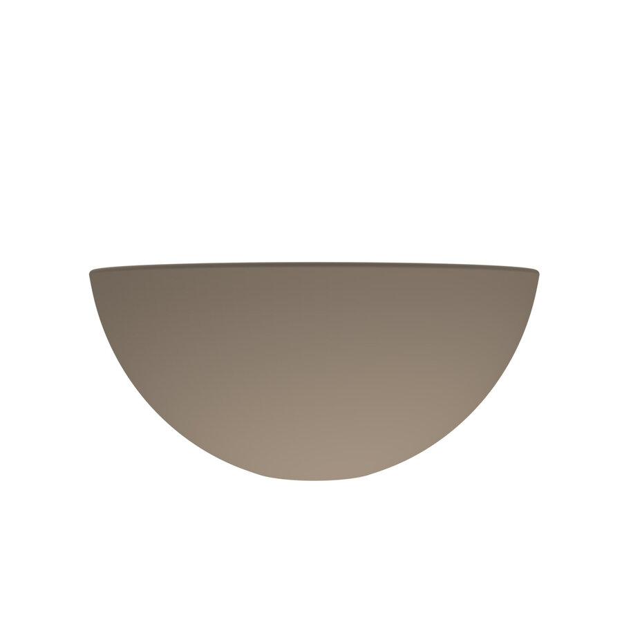 Waskom Arcqua Prince Opbouw 38x14 cm Rond Mat Truffel