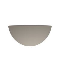 Waskom Arcqua Prince Opbouw 38x14 cm Rond Mat Klei