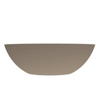 Arcqua Prince Opbouw Waskom Ovaal 49x34 Mat Truffel