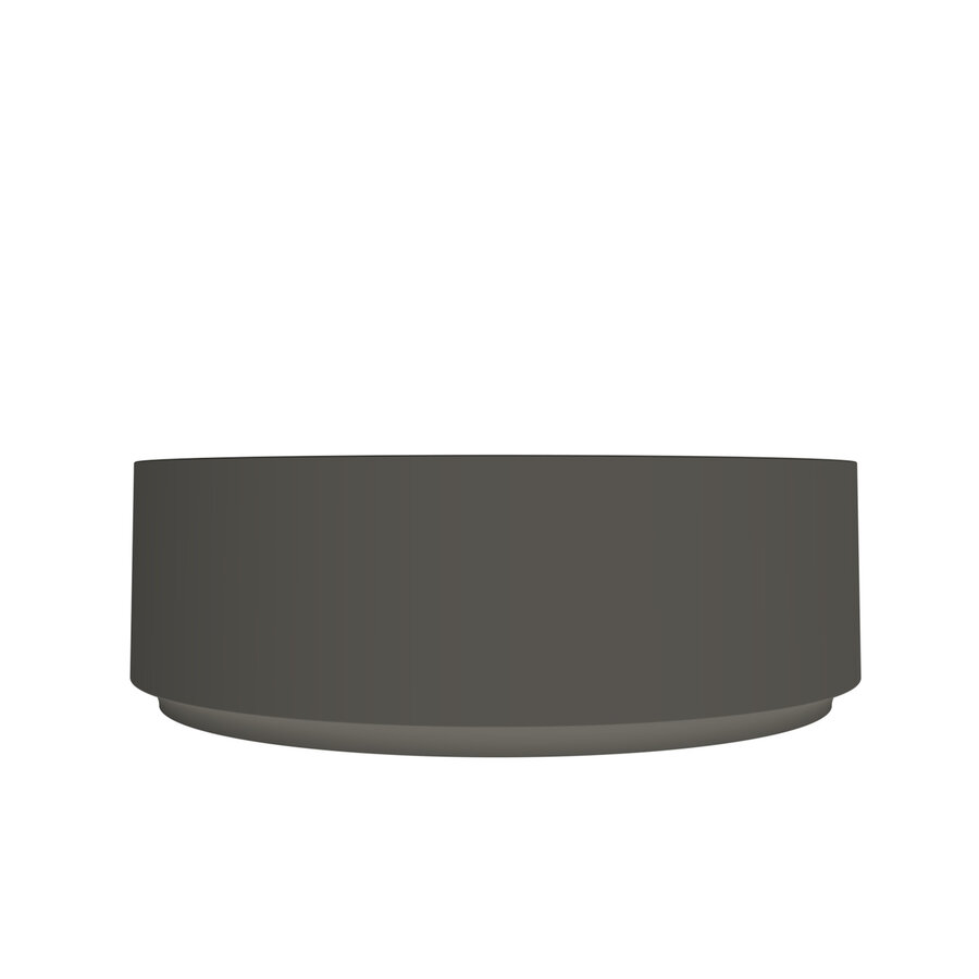 Arcqua Case Opbouw Waskom Rond 40 Mat Quartz Grijs