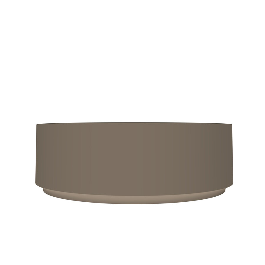 Arcqua Case Opbouw Waskom Rond 40 Mat Truffel