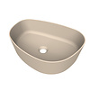 Arcqua Rocker Opbouw Waskom Organisch R 50x37 Mat Zand