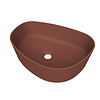 Arcqua Rocker Opbouw Waskom Organisch R 50x37 Mat Terracotta