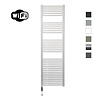 Sanicare Elektrische Radiator Sanicare HWV Met Wifi 172x45 cm Wit 920W Met Thermostaat Chroom Linksonder