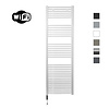 Elektrische Radiator Sanicare HWV Met Wifi 172x60 cm Wit 1127W Met Thermostaat Chroom Linksonder