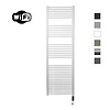 Elektrische Radiator Sanicare HWV Met Wifi 172x60 cm Wit 1127W Met Thermostaat Zwart Rechtsonder
