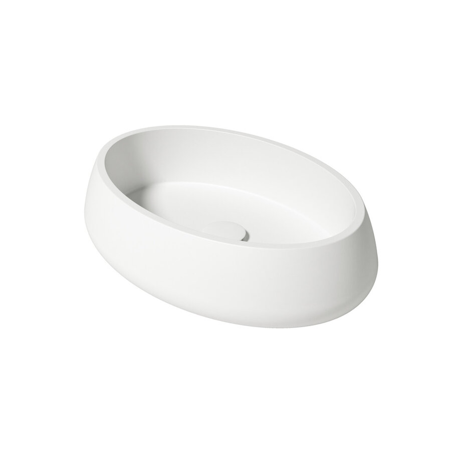 Waskom Zenon Elipse 60x42 cm Glacier White