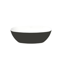 Vrijstaand Ligbad Zenon Como 170x80 cm BR Negro