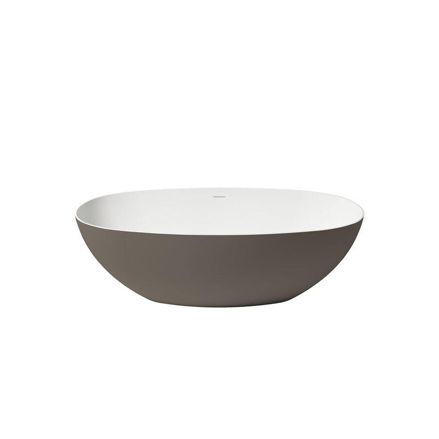 Vrijstaand Ligbad Zenon Lago 150x72 cm Moka