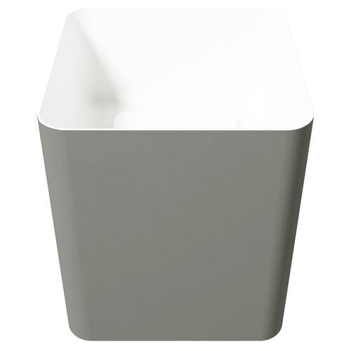 Waskom Zenon Aris 42x42 cm Titanio 