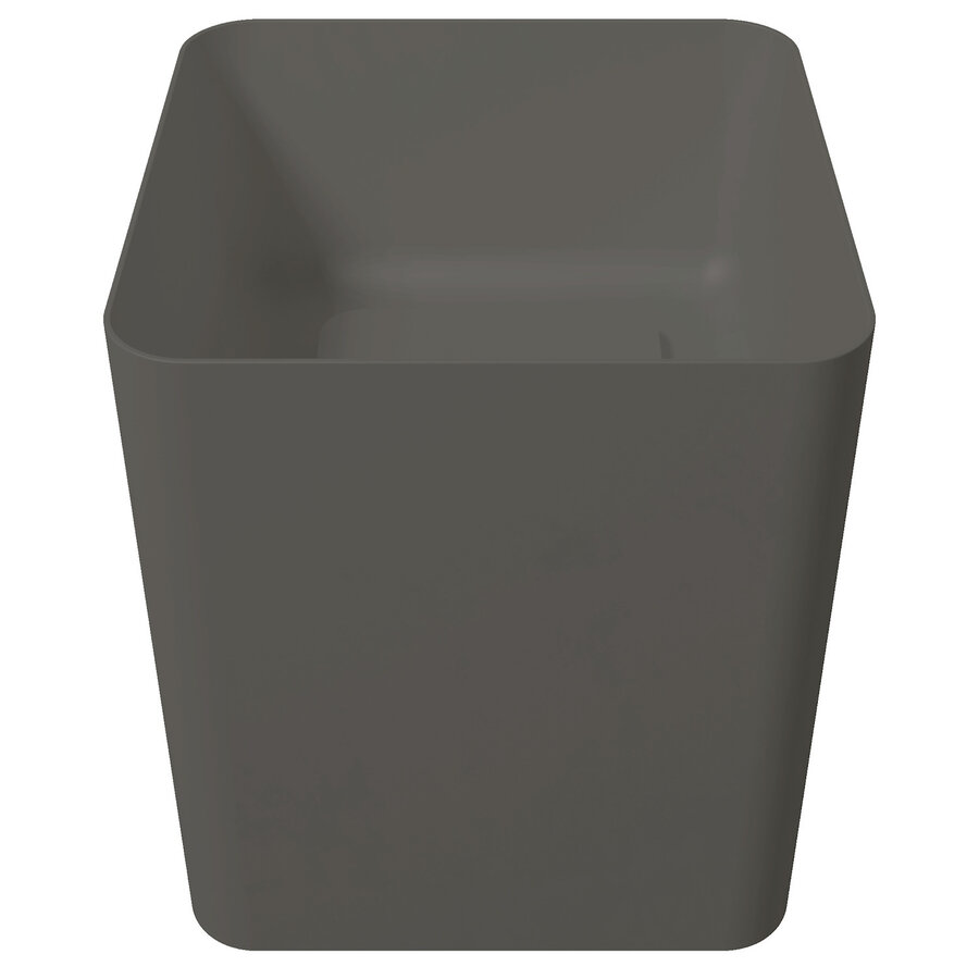 Waskom Zenon Aris 42x42 cm Negro