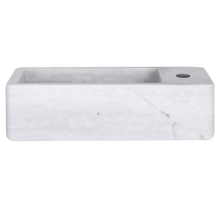 Fontein Differnz Hura I 40x22 cm Marmer Wit