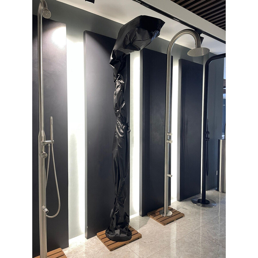 Beschermhoes Fortifura Outdoor Voor Staande Buitendouches 230cm Zwart