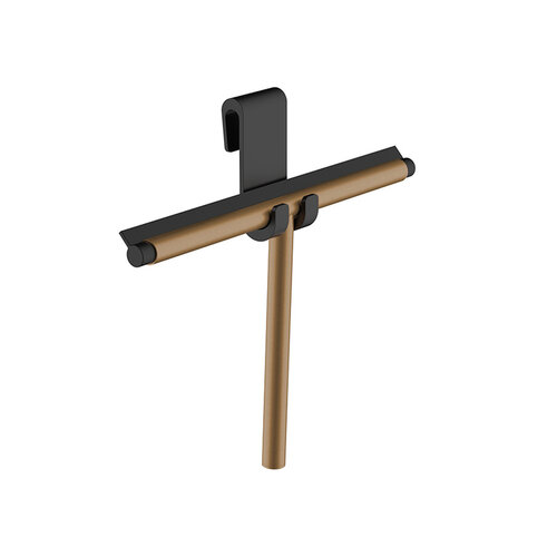 Raamwisser BWS Mark Met Flexibele Glashaak Geborsteld Brons Koper 