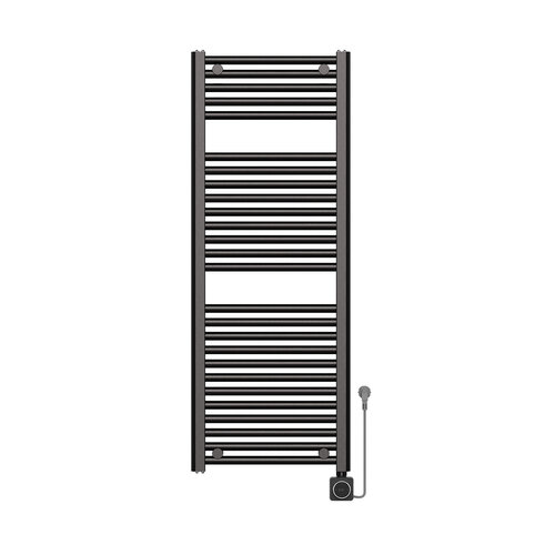 Elektrische Radiator Wiesbaden Elara 118.5x45 Cm Smart Wifi Gunmetal 