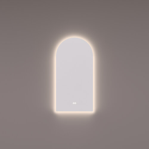 Spiegel Hipp Design SPV 15900 Toog 45x90 cm Met Verlichting Incl. Spiegelverwarming 