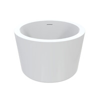 Vrijstaand Bad Best Design Zen Rond 104x67,5 cm Glans Wit