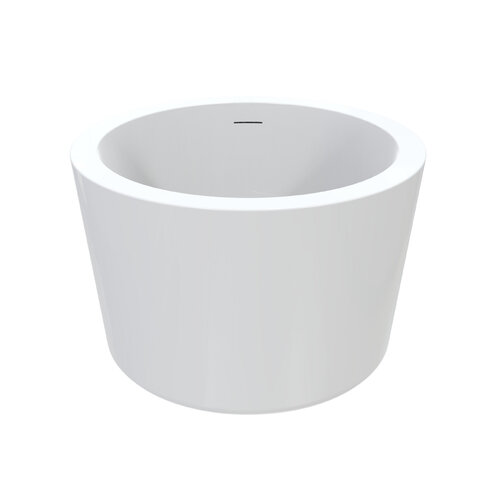 Vrijstaand Bad Best Design Zen Rond 104x67,5 cm Glans Wit 