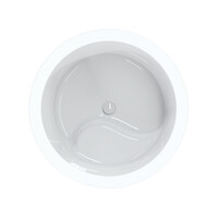 Vrijstaand Bad Best Design Zen Rond 104x67,5 cm Glans Wit