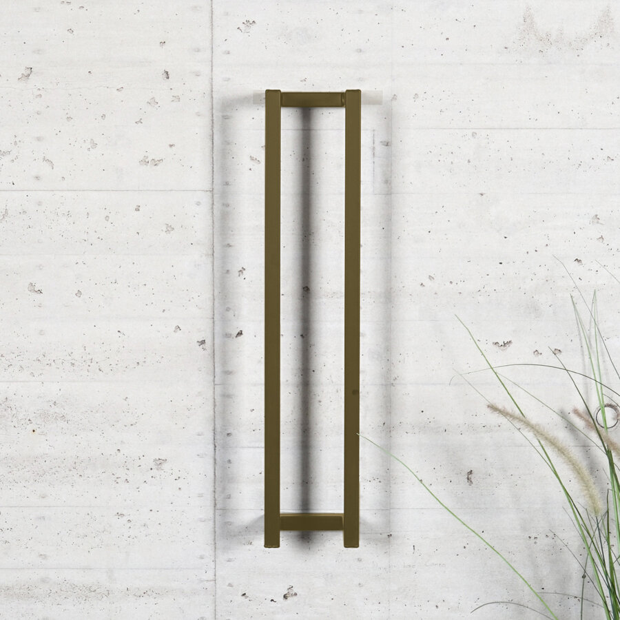 Handdoekenrek Industrieel BWS | 60x12.5x12.5cm | Mat Metallic Brown