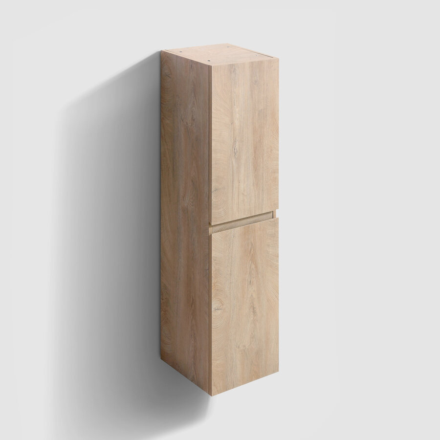 Hoge Kolomkast Clou InBe 130x35x35 Cm Grieks Eiken