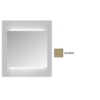 Spiegelkast Sanicare Qlassics Ambiance 60 cm 1 Deur Grey-Wood Rechts