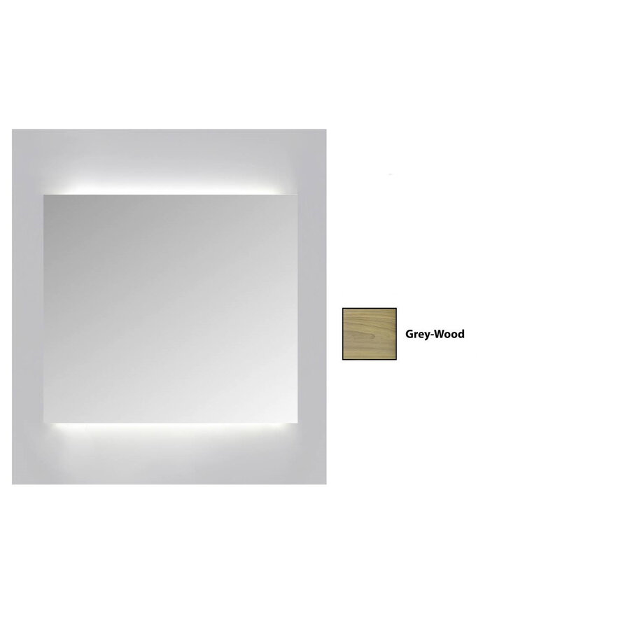 Spiegelkast Sanicare Qlassics Ambiance 60 cm 1 Deur Grey-Wood Links